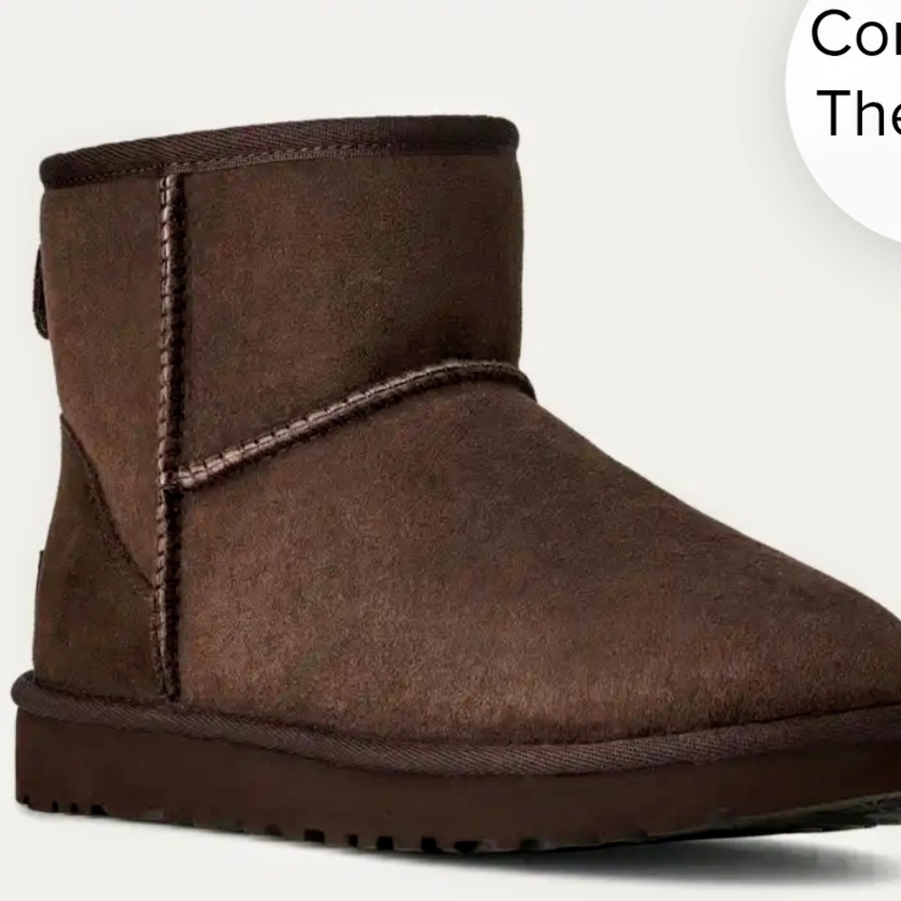 UGG Chocolate Suede Boots